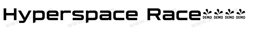 Hyperspace Race字体转换